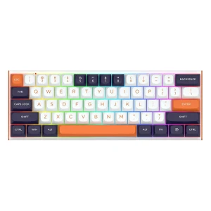 کیبورد با سیم مکانیکال گیمینگ ردراگون مدل Fidd K683 WBO RGB